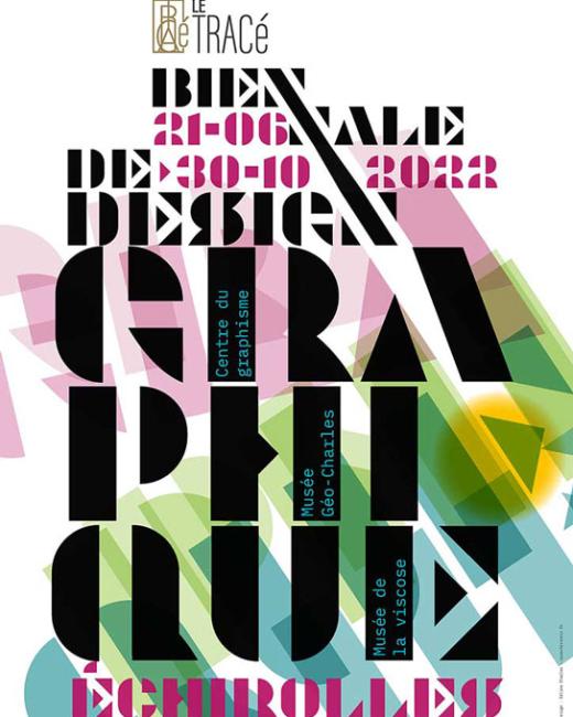Identité visuelle Biennale de design graphique Échirolles 2022