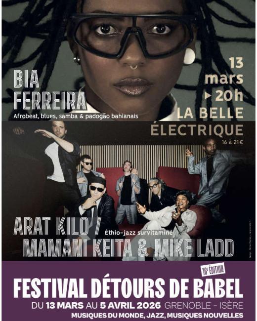 Festival Détours de Babel, Grenoble – Isère 38